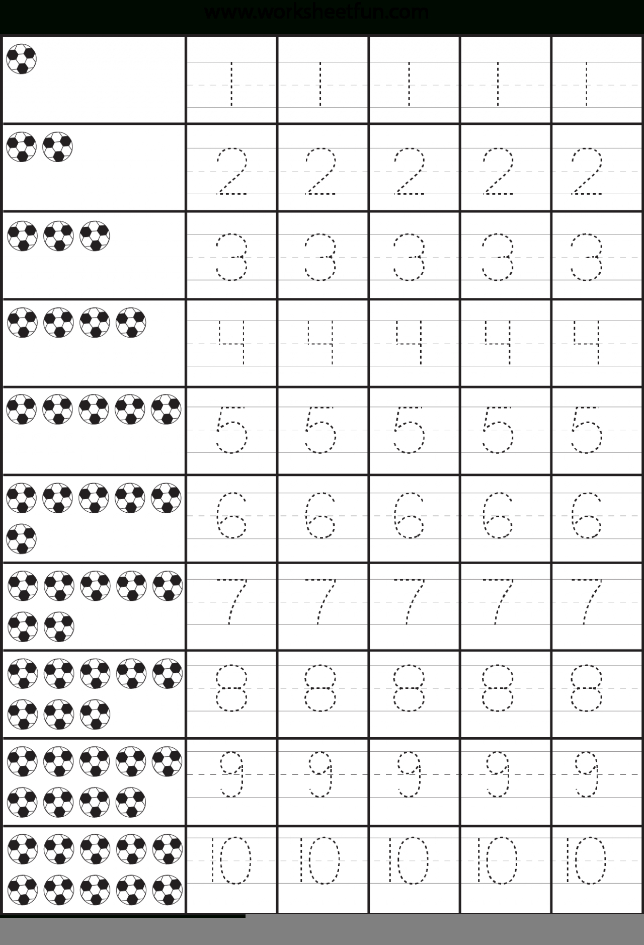 Tracing Numbers 1 10 Worksheets Pdf Pixilateddesign