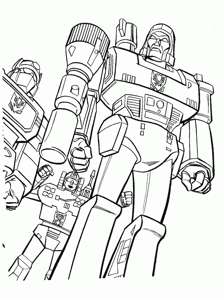 transformers coloring pages free printable
