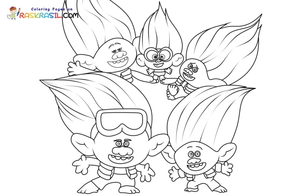 Trolls Free Printable Coloring Pages Trolls Poppy