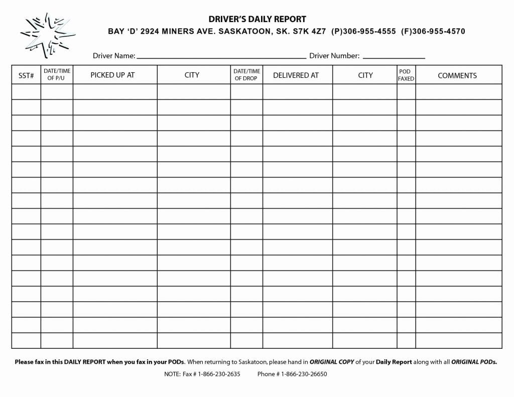 Truck Driver T Trucker Tax Deduction Worksheet Beautiful Db excel