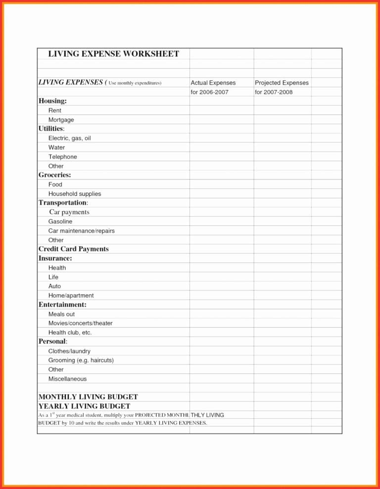 Truck Driver Tax Deductions Worksheet Db excel