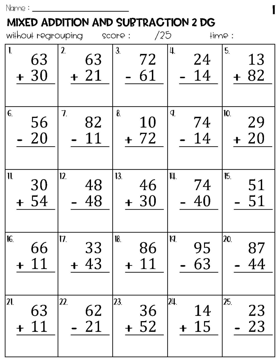 subtraction regrouping worksheet