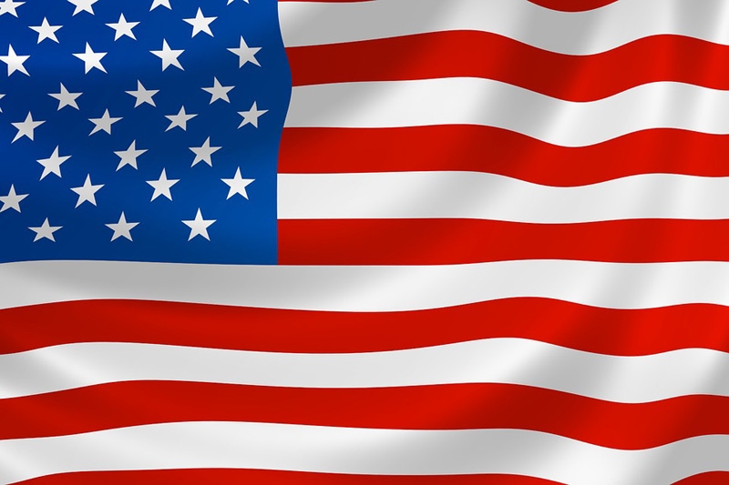 United States Flag Color Page