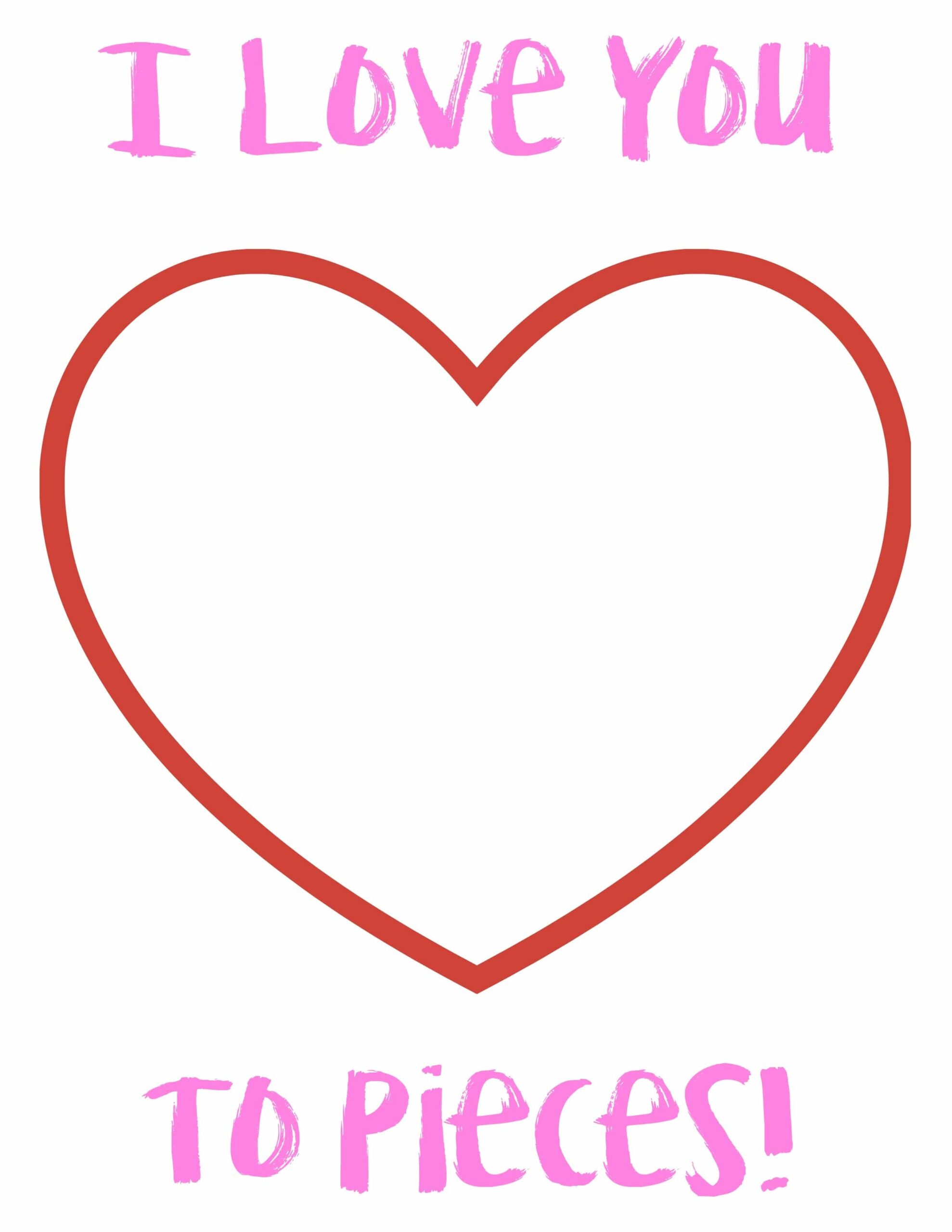 Valentine 39 s Day Printable Crafts