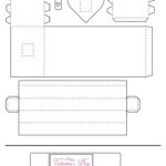 Valentine Papercraft Printable Mailbox Mini Valentines Day Cards