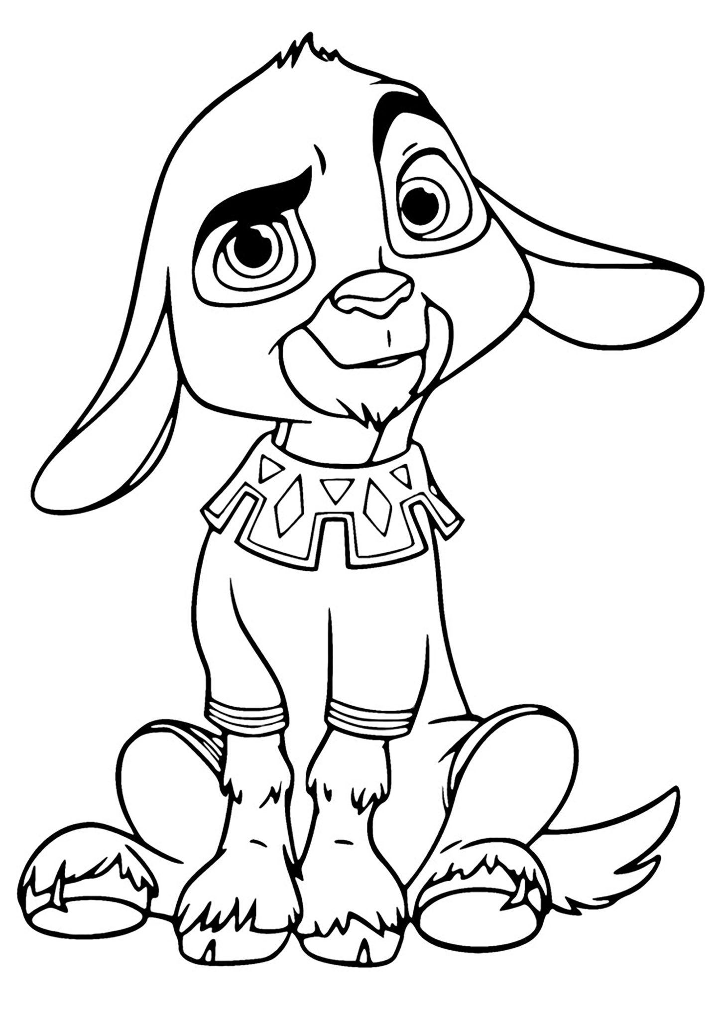 Wish Coloring Page