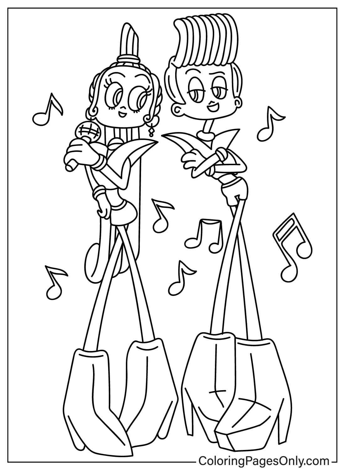 printable coloring pages velvet and veneer