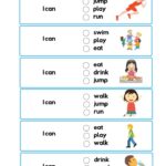 Verb Worksheets Preschool 5 Free PDF Printables