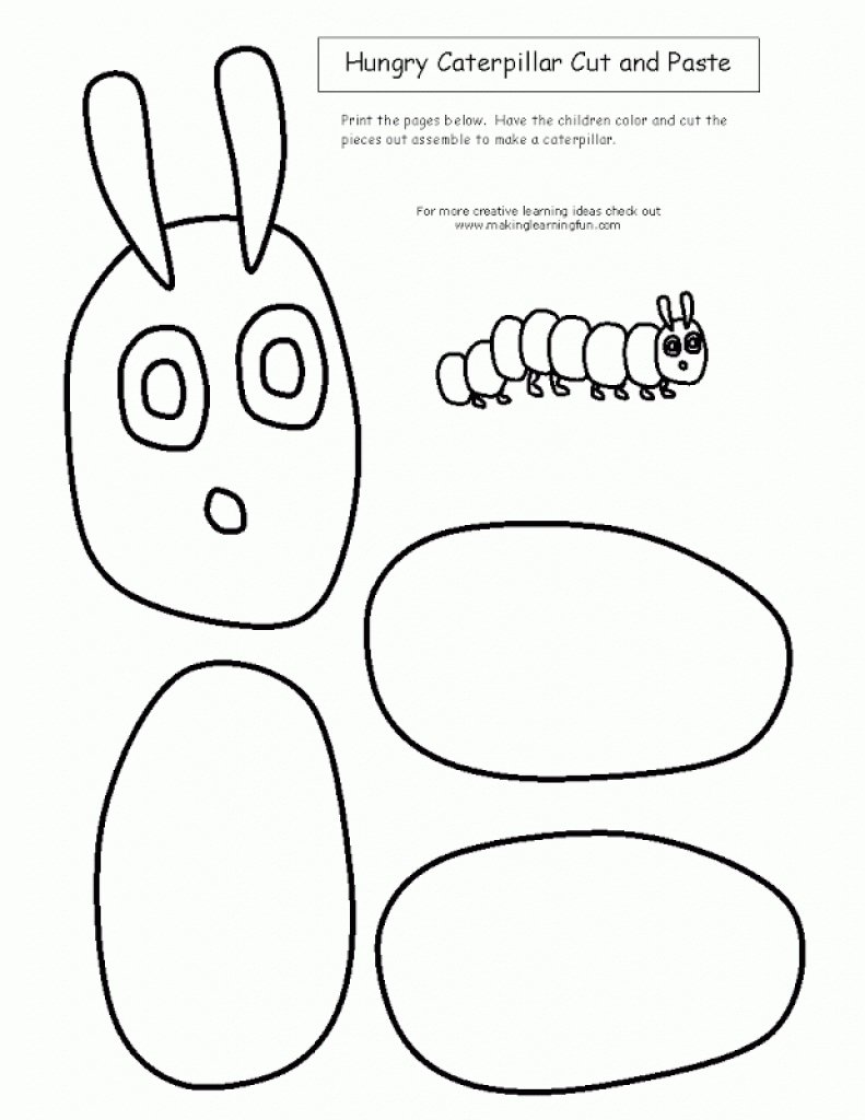 Very Hungry Caterpillar Coloring Pages Coloring Home