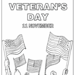 Veterans Day Coloring Page PDF Free Printable Coloring Pages