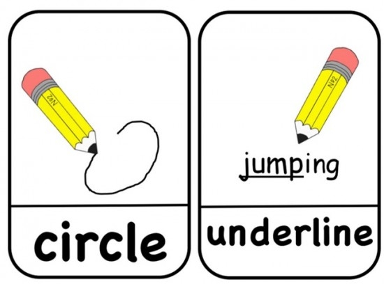 Visual Direction Cards Free Printable Teach Junkie