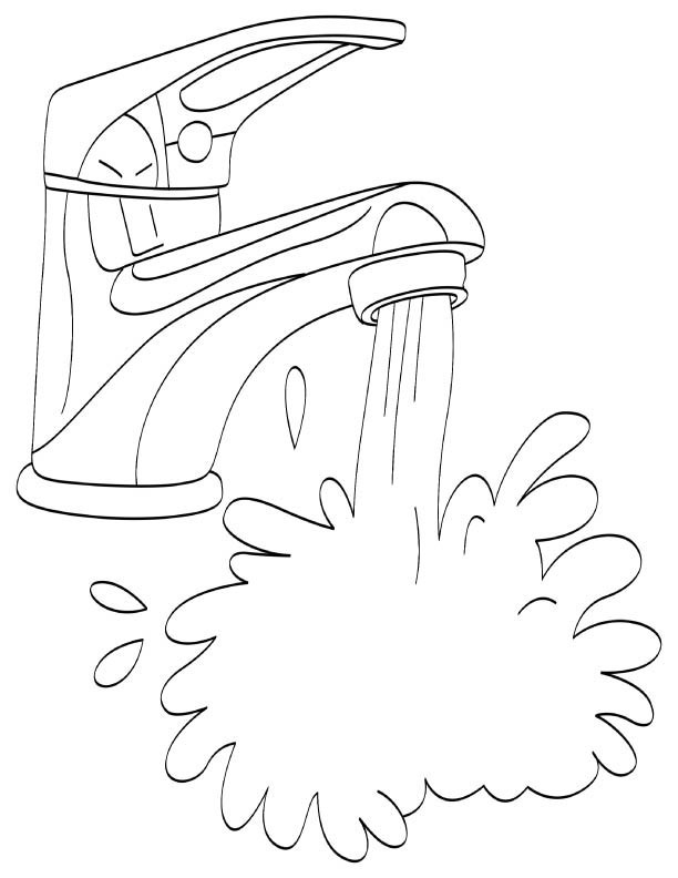 Water Coloring Pages For Kids Coloring Home