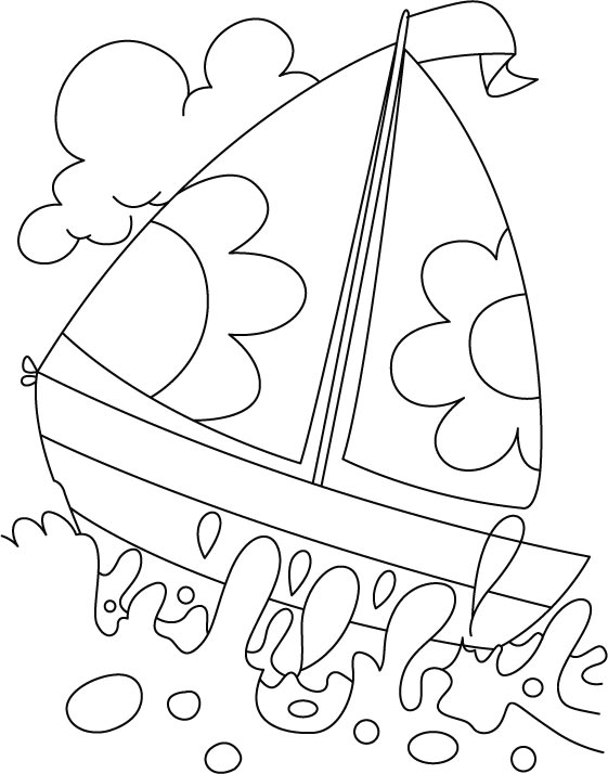 Water Coloring Pages
