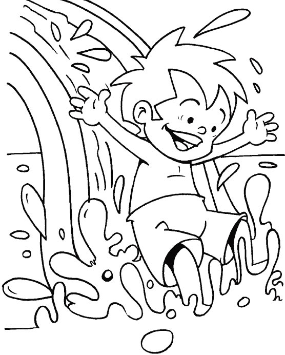 Water Coloring Pages For Kids Coloring Home