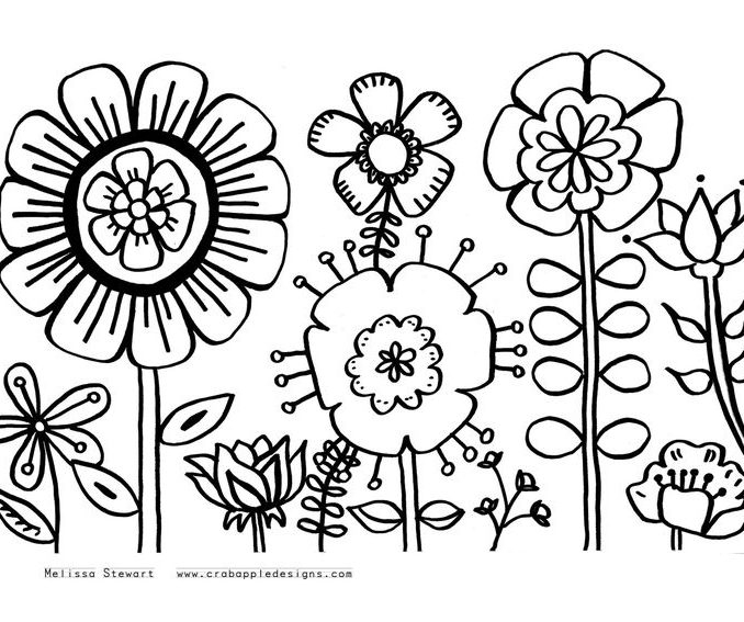Watercolor Coloring Pages At GetColorings Free Printable 