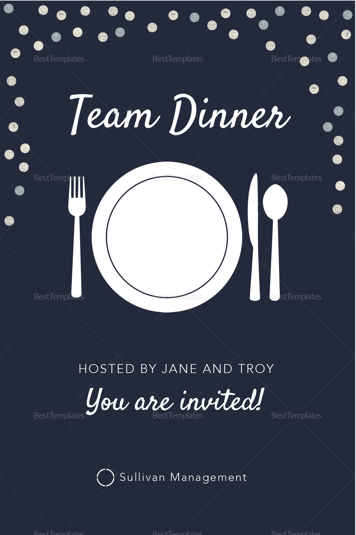 e-invite template