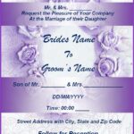 Wedding Invitation Templates Free Word Templates