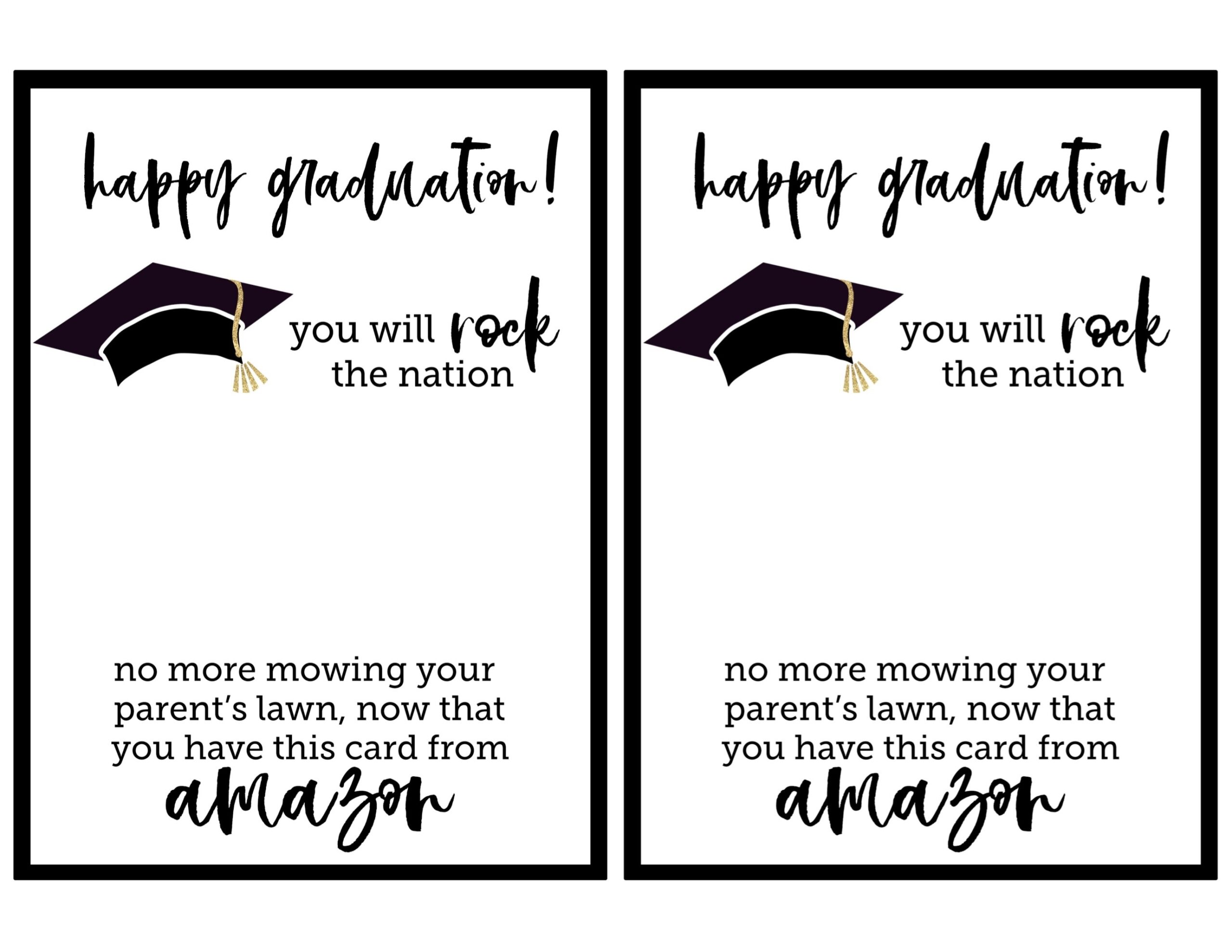 printable graduation cards online