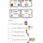 Wh Questions Worksheets Kindergarten Worksheets Printable Worksheets