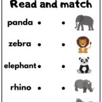Wild Animals Ezpzlearn Worksheets Library