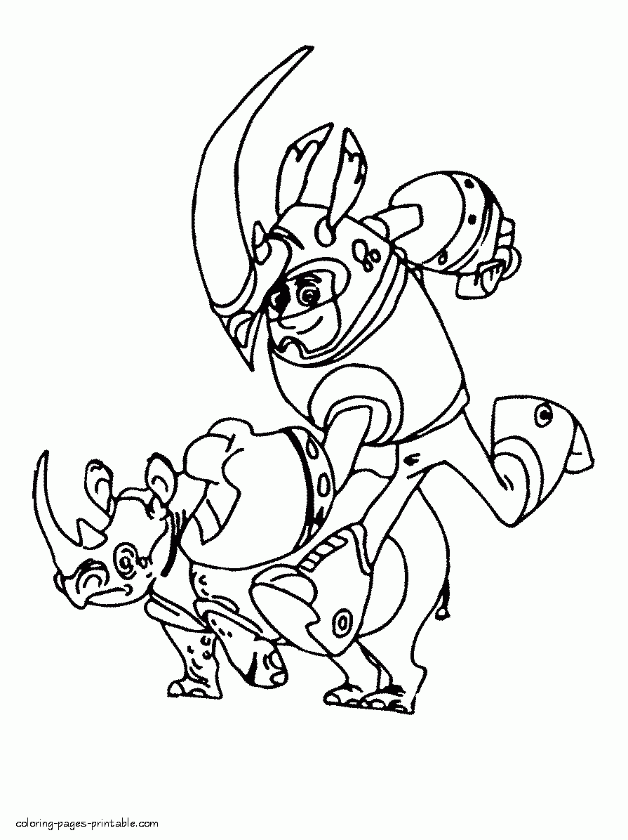 Wild Kratts Coloring Sheet COLORING PAGES PRINTABLE COM