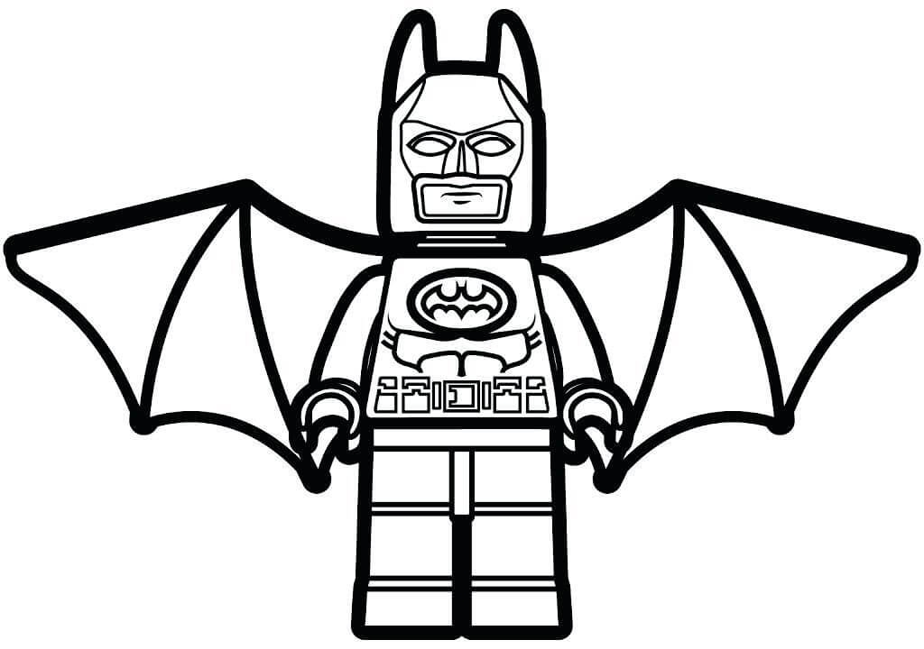 Lego Batman Coloring Pages