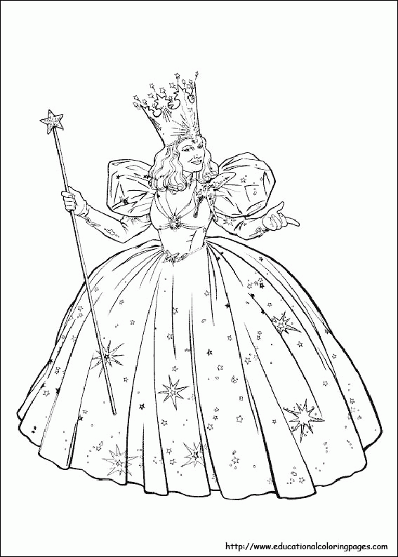 Wizard Of Oz Coloring Pages