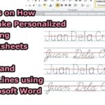 Word Tracing Worksheet Creator Nametracing Worksheets