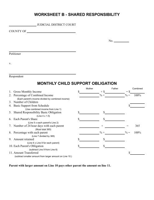 worksheet b