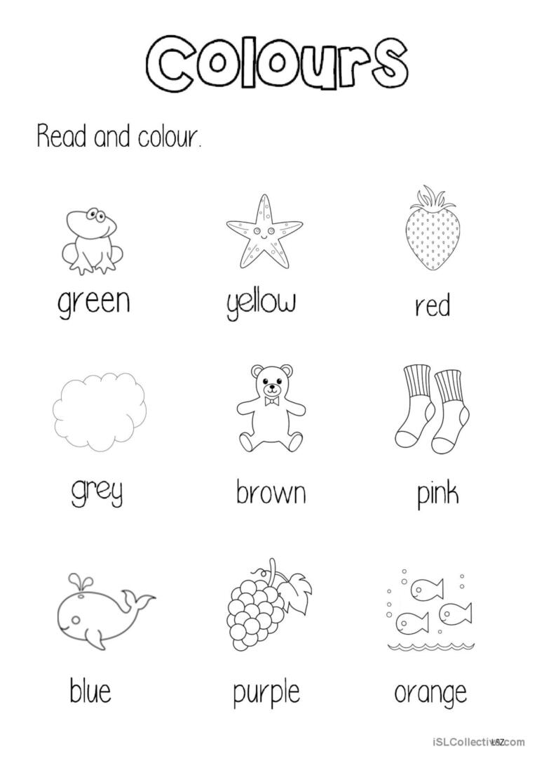 Worksheet Colours Worksheet Rainbow Colours Vrogue co