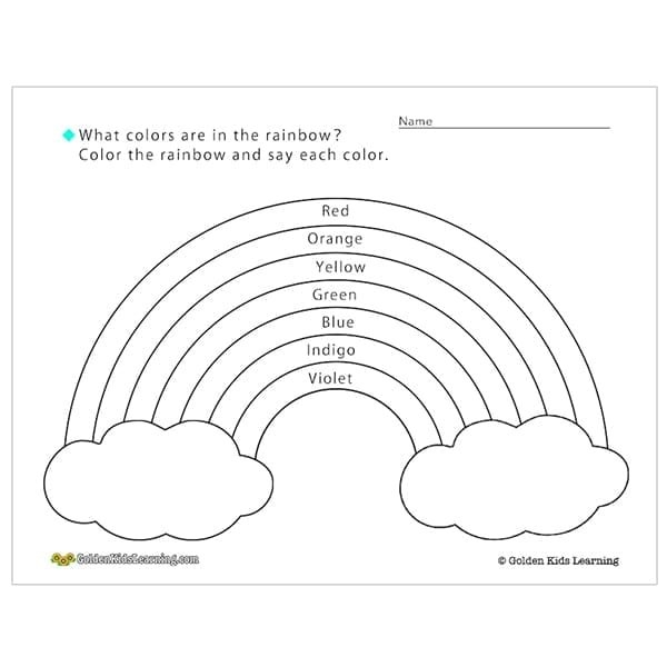 Worksheet Colours Worksheet Rainbow Colours Vrogue co