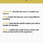 Worksheet Star Interview Method