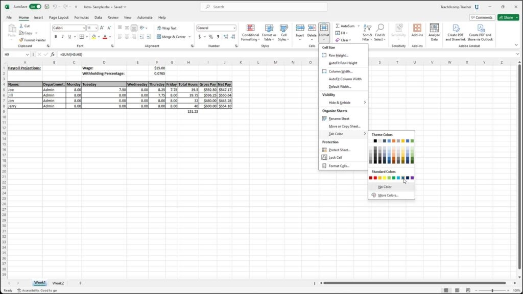 Worksheet Tab In Excel How To Work With Excel Worksheet Tabs 