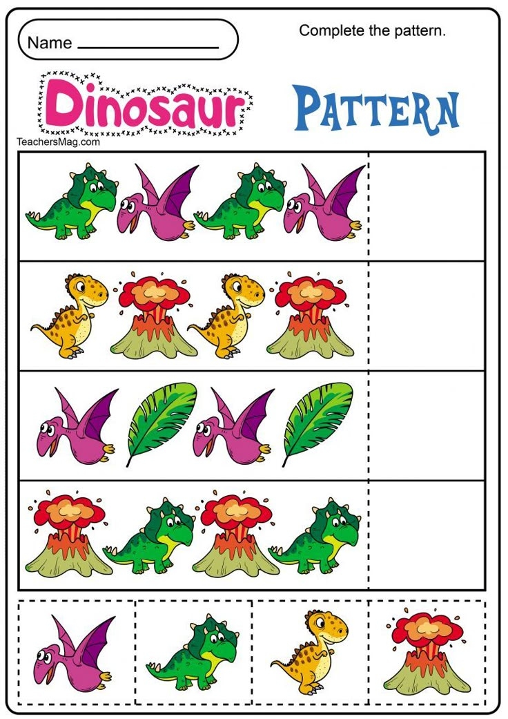 worksheets about dinosaurs