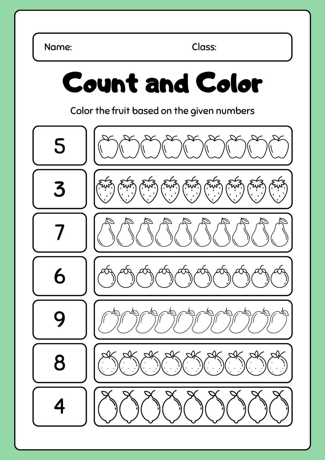free printable a worksheets for kindergarten