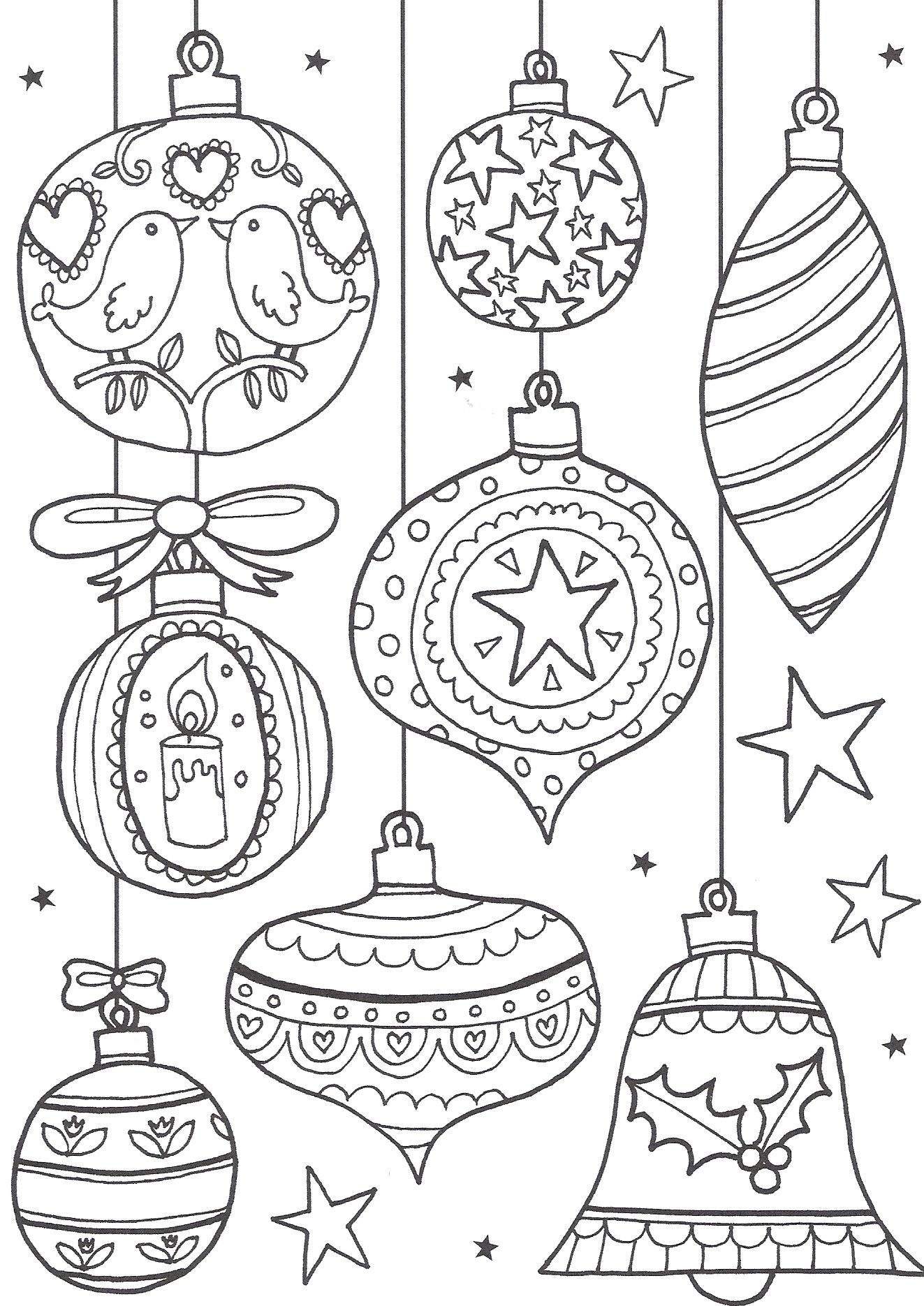 Xmas Coloring Pages Free Printable Free Printable