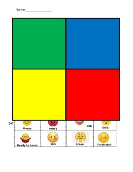 Zones Of Regulation Strategies Sheet Worksheets Library
