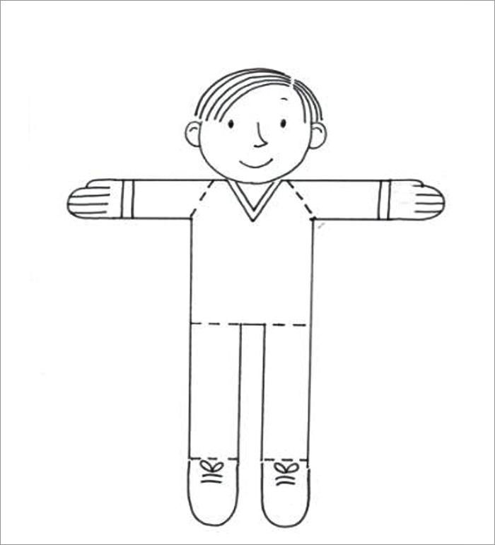 free printable flat stanley template pdf