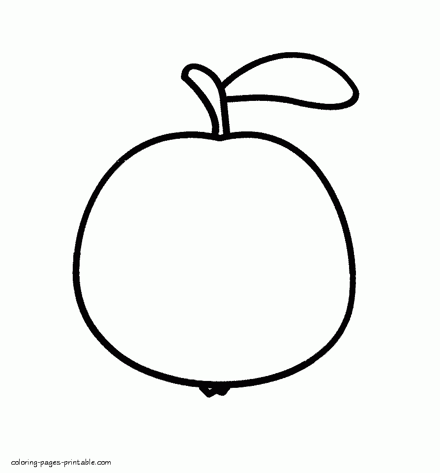 Coloring Pages For Vegetables