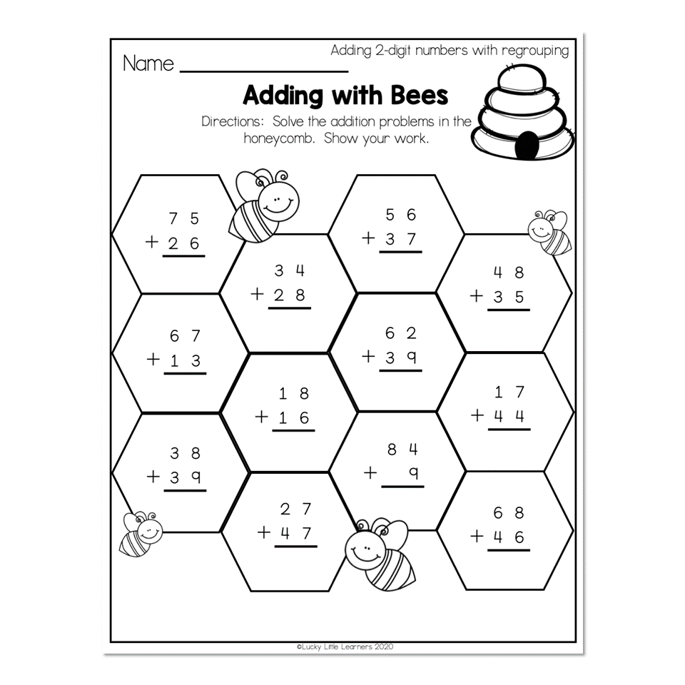 2nd grade math regrouping worksheets 2nd grade math regrouping worksheets