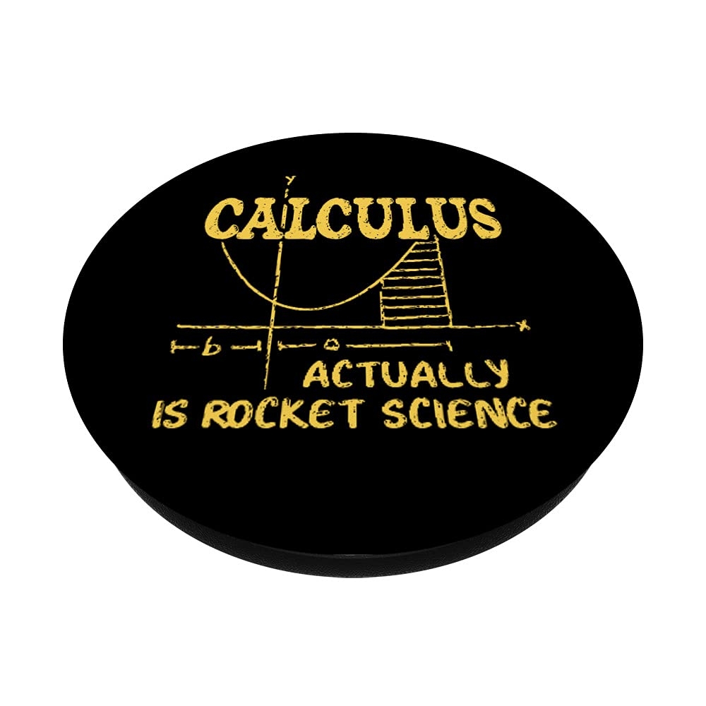 Amazon Calculus Actually Is Rocket Science Math Humor Math Gift PopSockets Swappable PopGrip Cell Phones Accessories