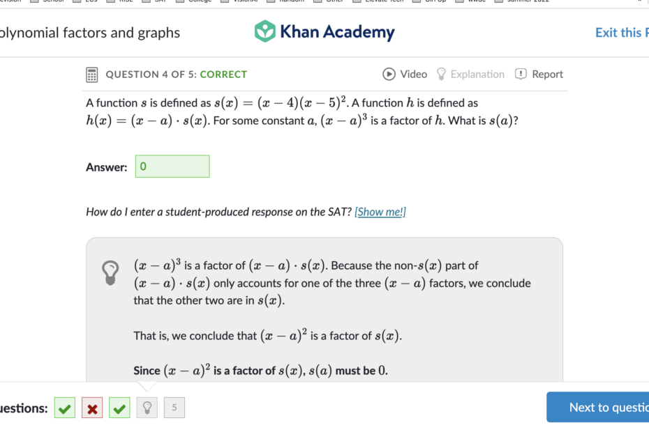 Can Anyone Please Explain This To Me Khan Academy Math Practice Question R Sat