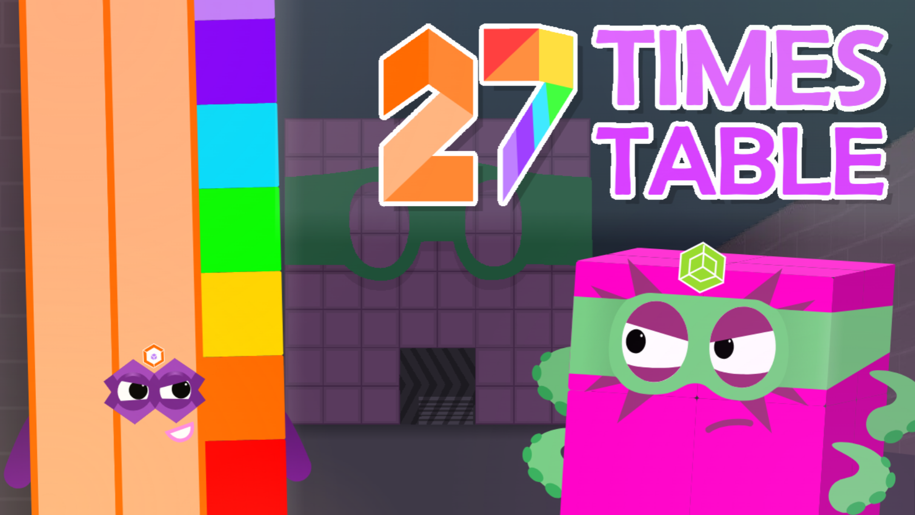 Numberblocks 27 Times Table By Javen Productions